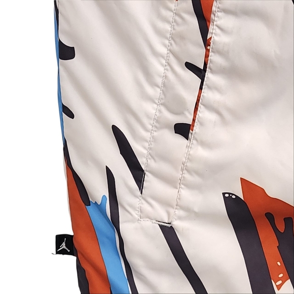 Jordan 8 Ice Blue Vintage Puffer Jacket Men's 3XL - Picture 10 of 11